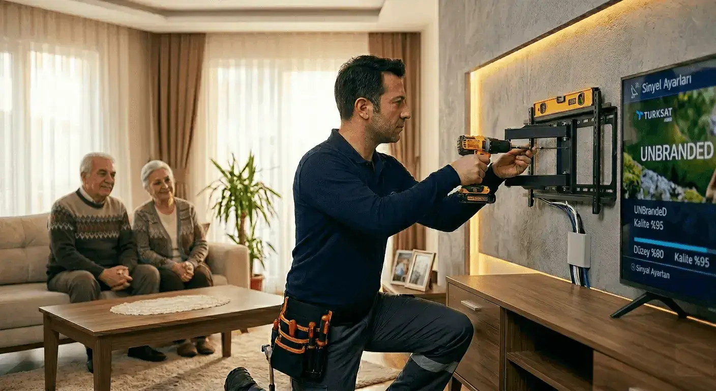 Televizyon Duvara Montaj Hizmeti